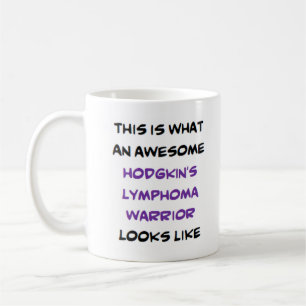 fantastisk hodgkins lymfomkrig kaffemugg