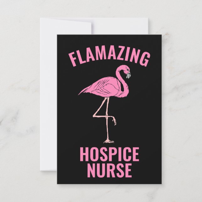 Fantastisk Hospice Sjuksköterska Kort (Framsida)