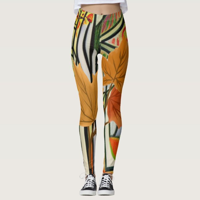 Fantastisk höst leggings (Framsida)
