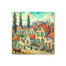 Fantastisk Houses in Auvers - Vincent van Gogh