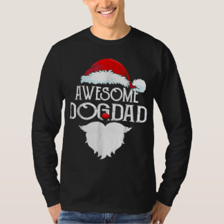 Fantastisk Hund jultomten Hat Funny Familj P T Shirt