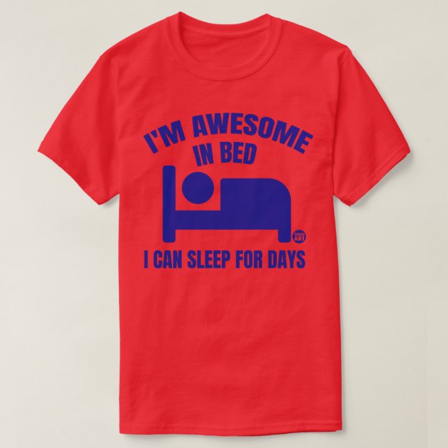 FANTASTISK IN BED T SHIRT (Design framsida)