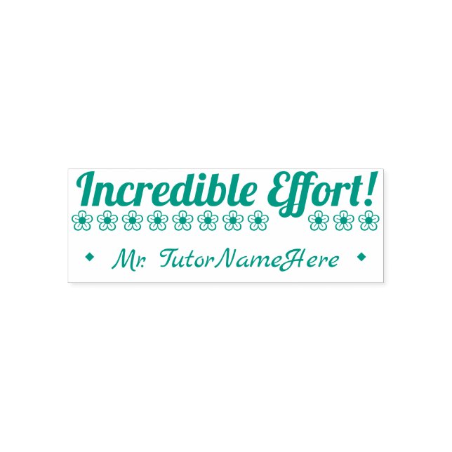 "Fantastisk Insats!" Återkopplingsgummistämpel Självfärgande Stämpel (Design)