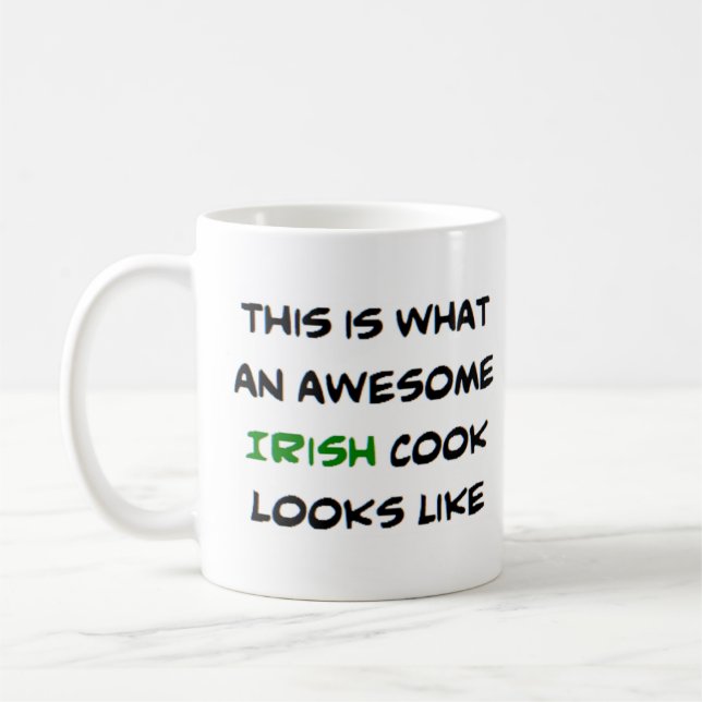 fantastisk-irish-kock kaffemugg (Vänster)