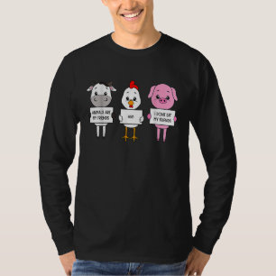 Fantastisk jag äter inte mina vänner Vegan Ve Ve T Shirt