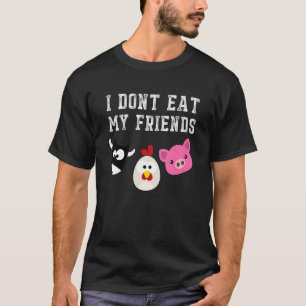 Fantastisk jag äter inte mina vänner Vegan Ve Ve T Shirt