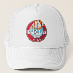 Fantastisk japansk retro logotyp keps