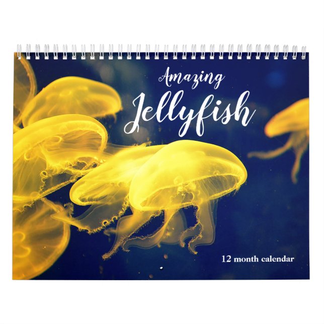 Fantastisk Jellyfish 2026 Kalender (Omslag)