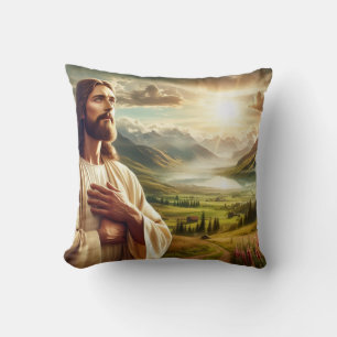 Fantastisk Jesus Kristus Digital-målning Kudde