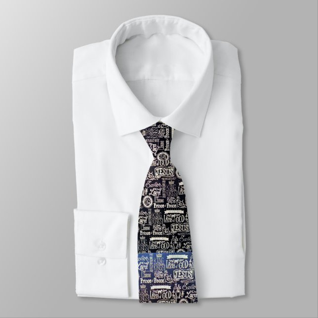 Fantastisk Jesus Kristus Manar Neck Tie Slips (Bunden)