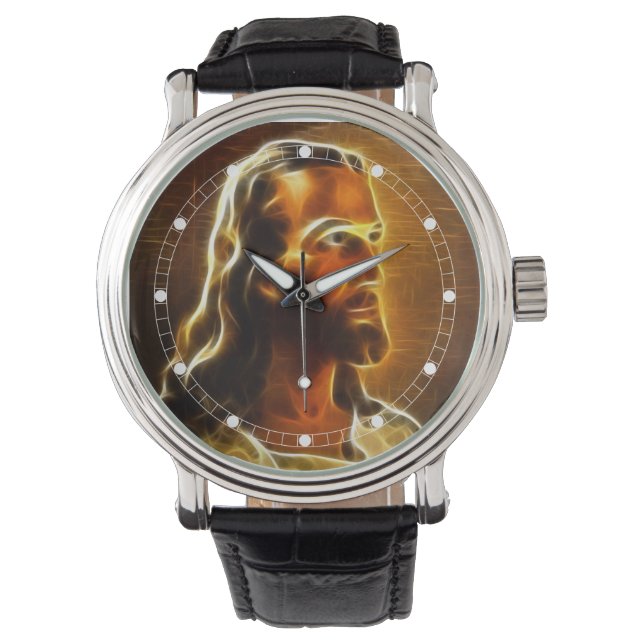 Fantastisk Jesus Porträtt Watch (Många-modeller) Armbandsur (Framsida)