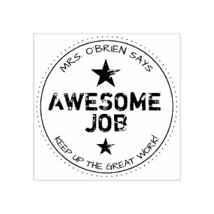 Fantastisk-jobb   Personlig Lärare Stämpel