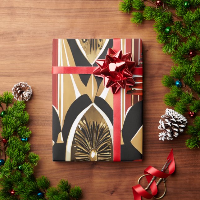 Fantastisk jul, sömlös - 30 tum x 30 fot presentpapper (Julgåva)