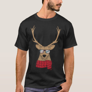 Fantastisk julrenar med Coola glasögon T Shirt