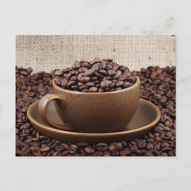 Fantastisk kaffe vykort (Framsida)