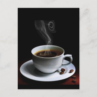 Fantastisk kaffefoto 1 vykort