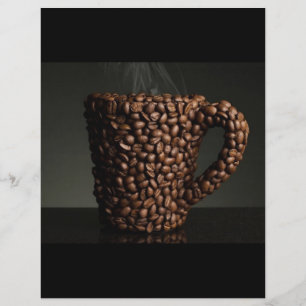 Fantastisk kaffefoto 3 reklamblad