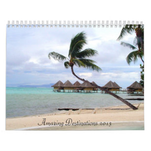Fantastisk kalender för destinationer 2013
