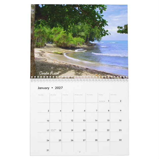 Fantastisk kalender för destinationer 2013 (Jan 2027)