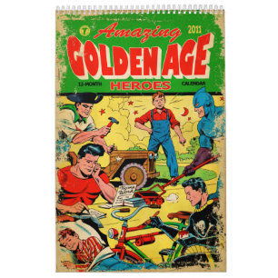 Fantastisk kalender för guldålderhjältar 2011