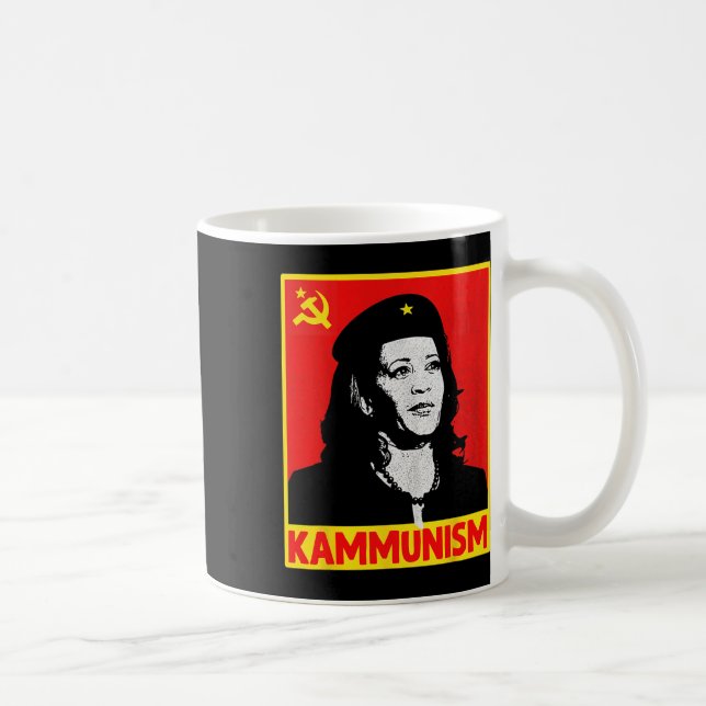 Fantastisk Kamala Harris Kammunism kommunism Harri Kaffemugg (Höger)