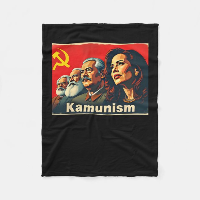 Fantastisk Kamunismens kamrat Commie La Harris 202 Fleecefilt (Framsidan)
