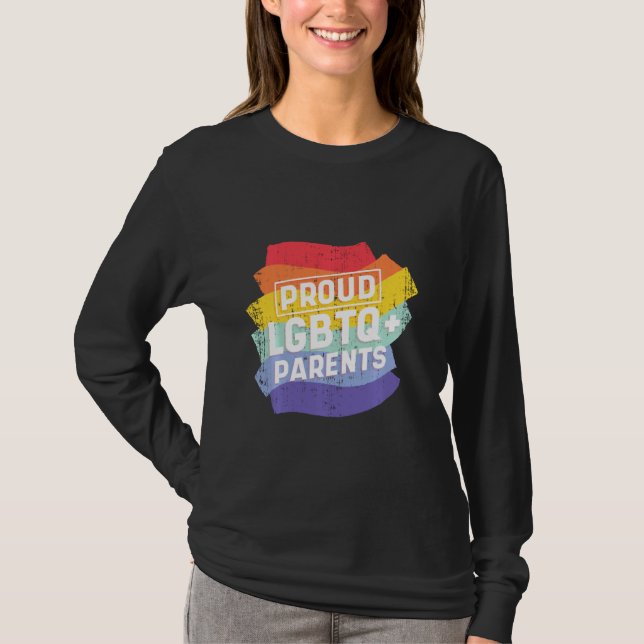 Fantastisk kan vara du, LGBTQ Proud Parut Rainbow  T Shirt (Framsida)