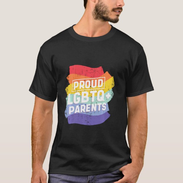 Fantastisk kan vara du, LGBTQ Proud Parut Rainbow  T Shirt (Framsida)