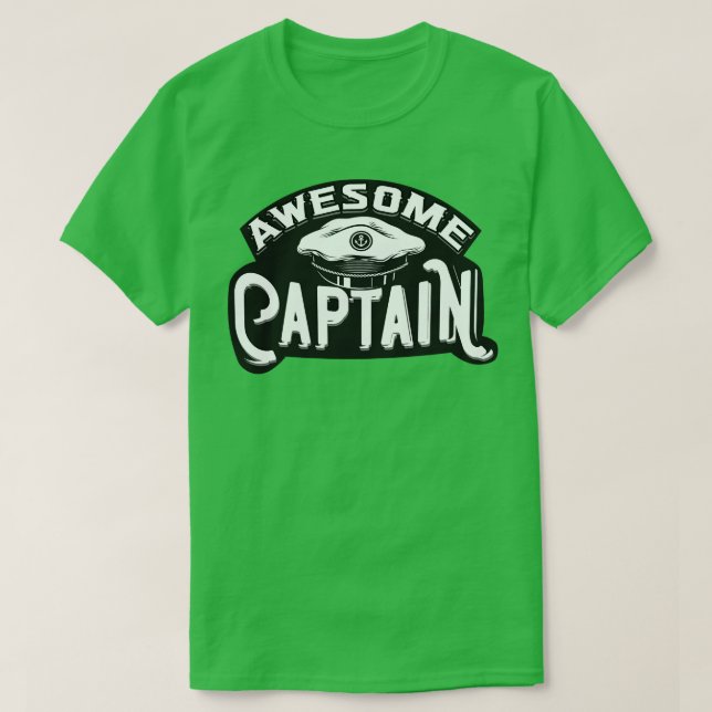 Fantastisk kapten t shirt (Design framsida)