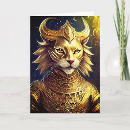 Fantastisk kattallroundskort kort