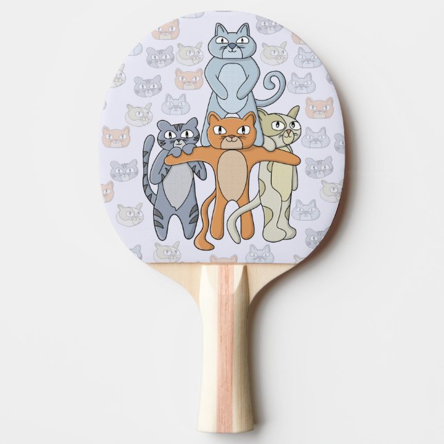 Fantastisk-katterna Pingisracket (Framsidan)