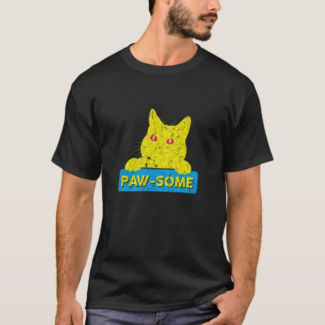 Fantastisk kattvits t shirt (Framsida)