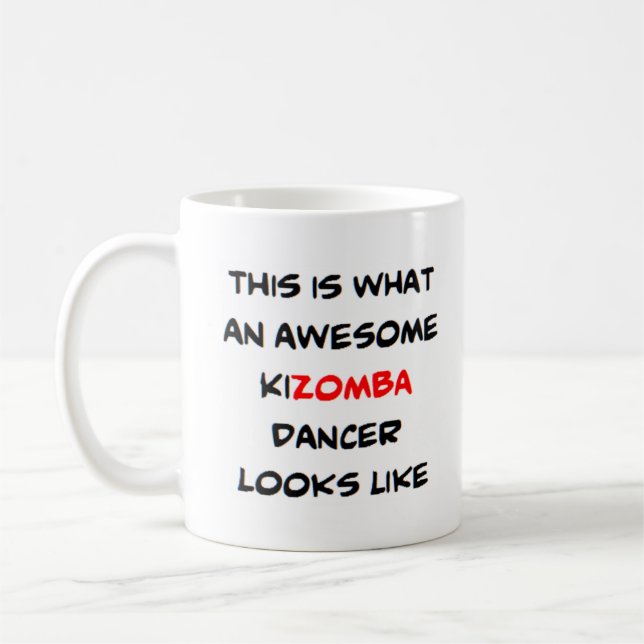 fantastisk kizomba dancer kaffemugg (Vänster)