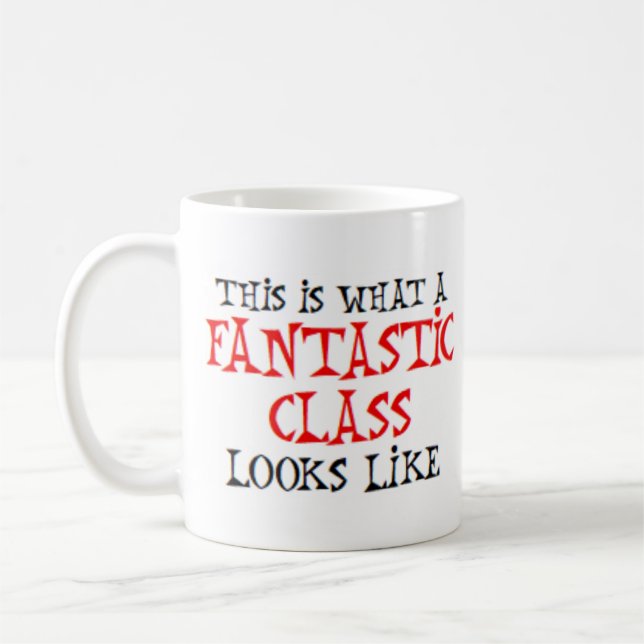 fantastisk klass ser ut kaffemugg (Vänster)