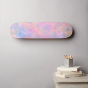 Fantastisk kombination av pastellfärger mini skateboard bräda 18,5 cm