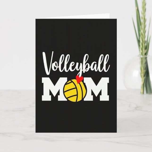 Fantastisk kort för volleybollmamma (Framsida)
