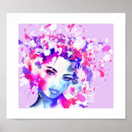 Fantastisk kvinnlighet | Visuellt mästerverk Poster