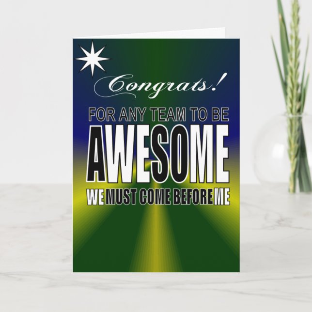 fantastisk laganda kort (Framsida)