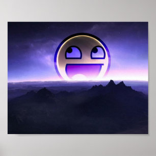 Fantastisk landskap poster
