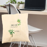 Fantastisk Lärare Saker House Plants Personlig Tygkasse<br><div class="desc">Personlig till väskan för Fantastisk Lärare Saker - underbar lärargåva till årsskiftet tack vare dig eller läraruppskattning närvarande. Utformningen är tryckt på båda sidor och har modernt smala med typsnitt för trendig. Ordalydelsen lyder "Fantastisk Lärare Saker som tillhör [lärare namn]". En söt och användbar gåva till din lärare.</div>