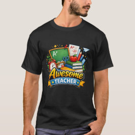 Fantastisk lärare uppskattning t shirt