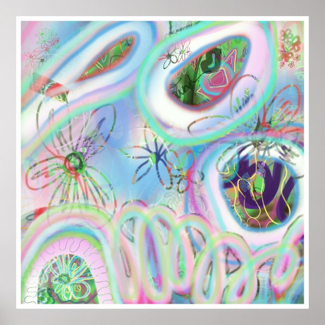 Fantastisk Large Art Poster Digital Art-utskrift (Framsidan)