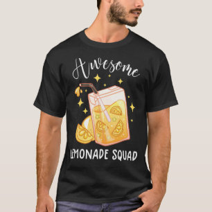 Fantastisk Lemonad Squad Rolig Citron Juice Lemona T Shirt