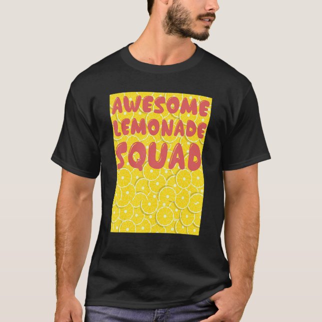 Fantastisk Lemonade Squad T Shirt (Framsida)