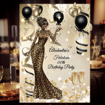 Fantastisk Leopardy Birthday Celebration Champagne