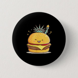 Fantastisk Liberty Statue Burger Costume for Boys Knapp