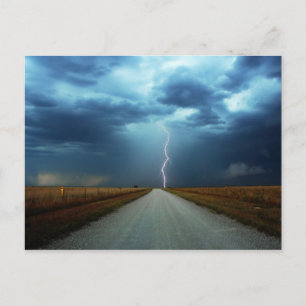 Fantastisk Lightning-vykort Vykort