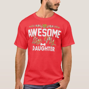 FANTASTISK LIKNAR MY DAUGHTER Funny Fars dag Gift  T Shirt