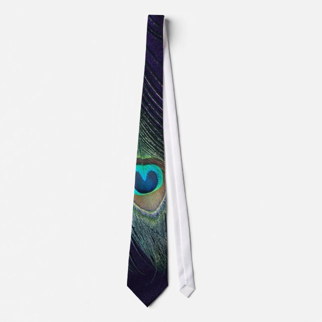 Fantastisk Lila Peacock Feather Slips (Framsida)