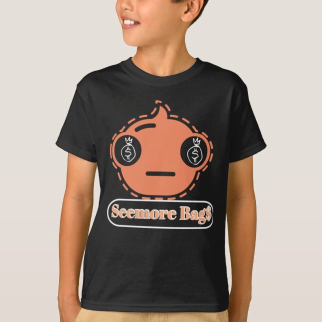 Fantastisk lilskjorta efter Seemore Bag$ & Dope So T Shirt (Framsida)